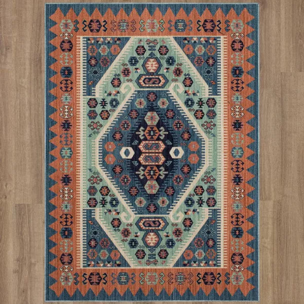 Buttercup Diamond Vintage Persian Woven Rug – Salvage & Co Indy