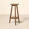 Drink Table or Plant Stand - Aged Oak SHOWROOM ONLY ITEM