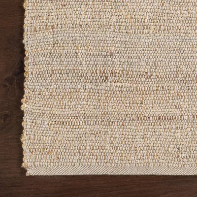 Elfriede Farmhouse Jute Blend Indoor Area Rug - 2' 6" x 6'