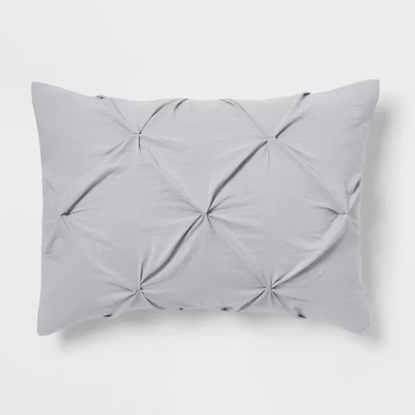 8pc Pinch Pleat Comforter and Sheet Set - King
