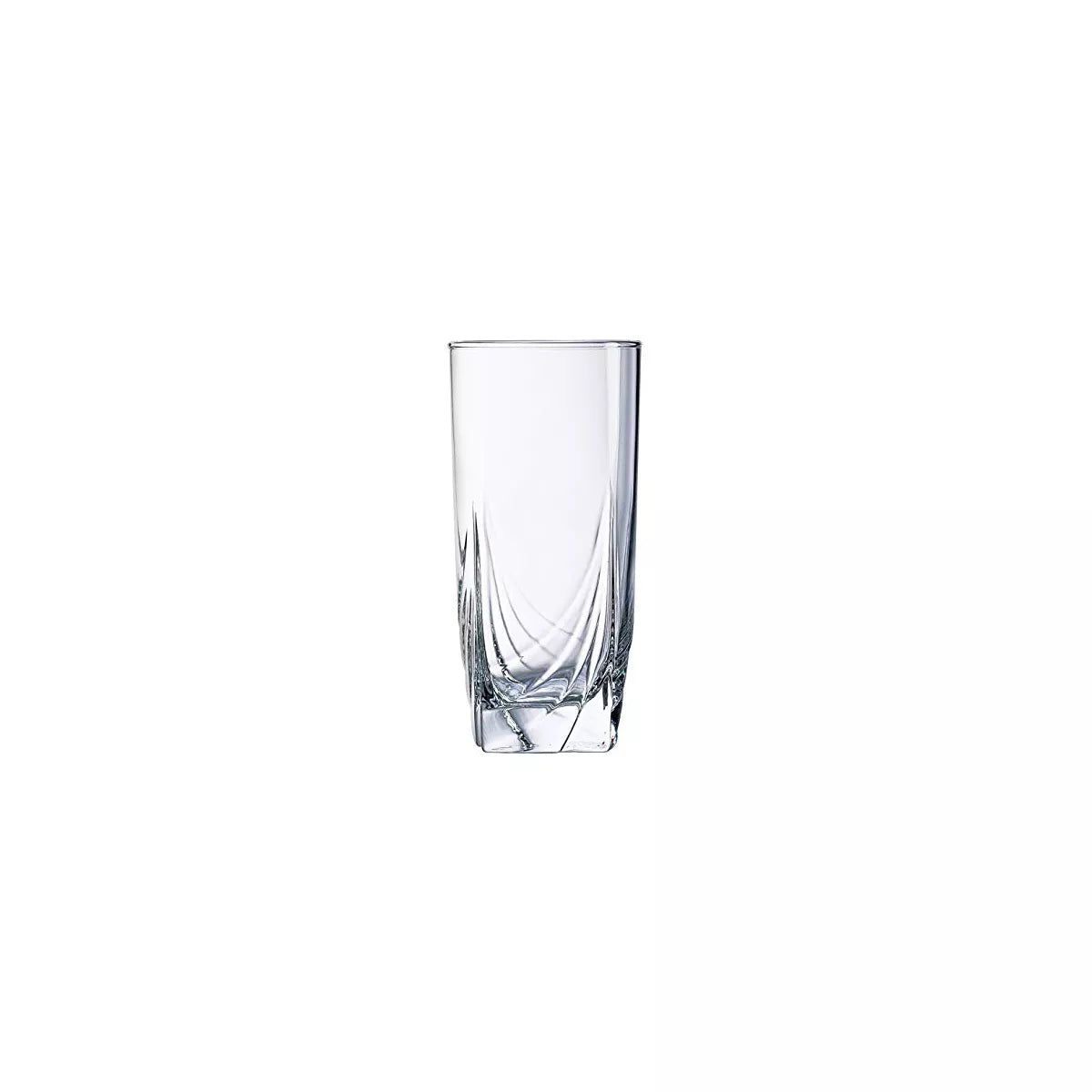16.5 Ounce Ascot Cooler Glass, Set of 4, Tall, Clear