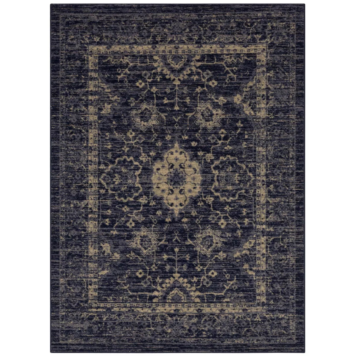 Vintage Distressed Rug