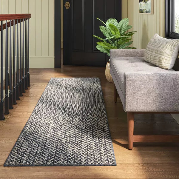 Washable Weave Herringbone Rug 2'x7'