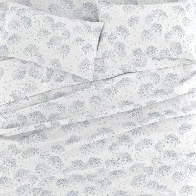 100% Cotton Flannel Sheet Set Super Soft, Easy Care