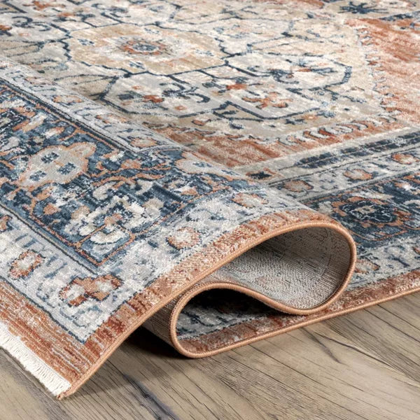 Zara Vintage Medallion Area Rug