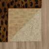 Daffodil Leopard Print Woven Rug