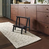 Chunky Rectangular Handmade Woven Area Rug Cream 2'4