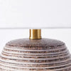Assembled Resin Table Lamp Tan