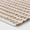 Color Block Braided Outdoor Area Rug Ivory - 5'x7'