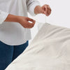 Cotton Linen Chambray Duvet Cover & Sham Set - King