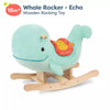 Wooden Whale Rocker Echo