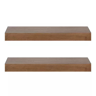 2pc Havlock Wood Shelf Set