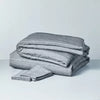 3pc Pickstich Stripe Comforter Bedding Set - King
