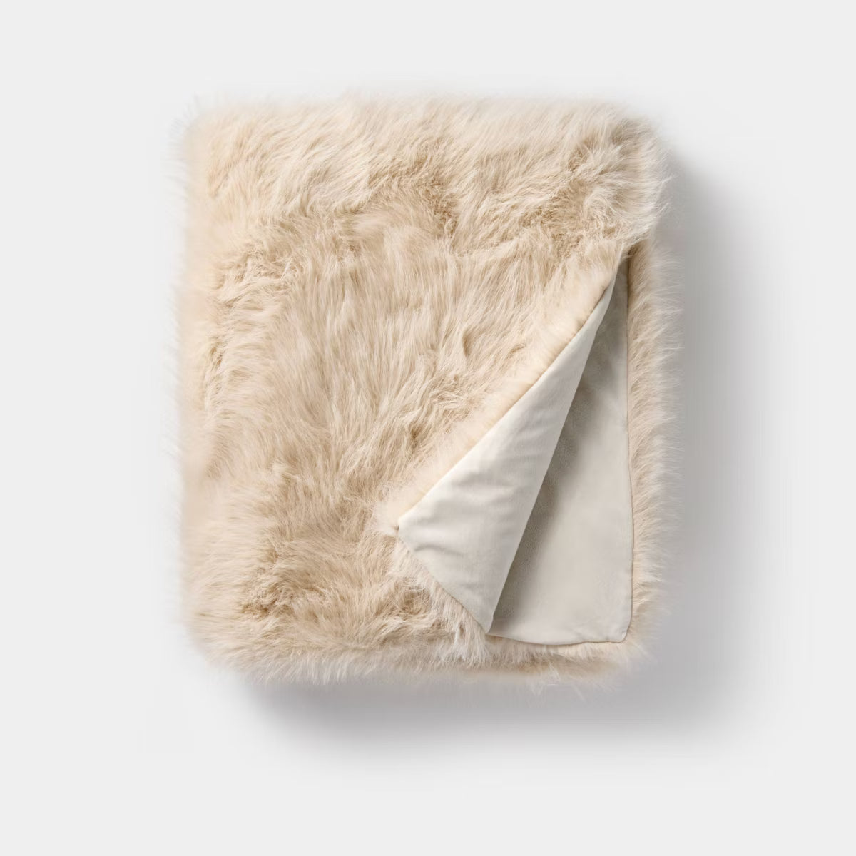 50"x60" Lush Faux Fur Throw SHOWROOM ITEM