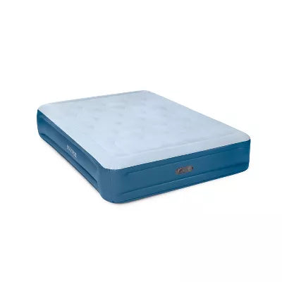 Mid Rise Hexbeam  Electric Pump Queen Air Mattress - Dark Blue Denim