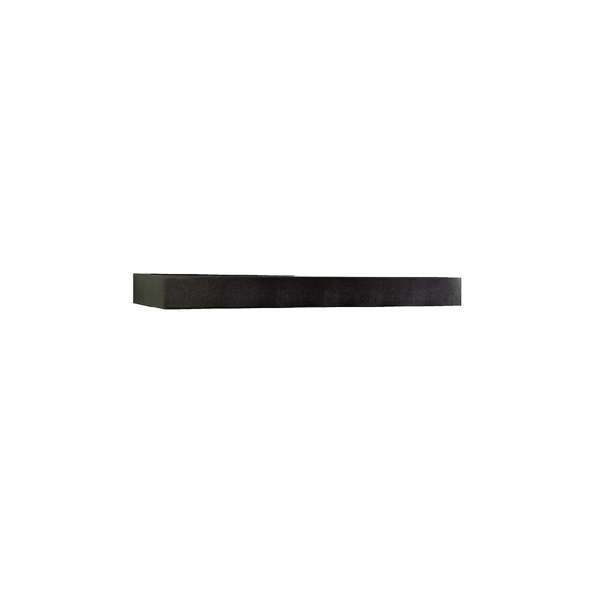 24" espresso floating shelf
