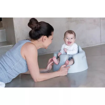 Baby Infant Soft Foam Comfortable Floor Booster Seat Supportive Chair with 3 Point Adjustable Safety Buckle Strap Harness
