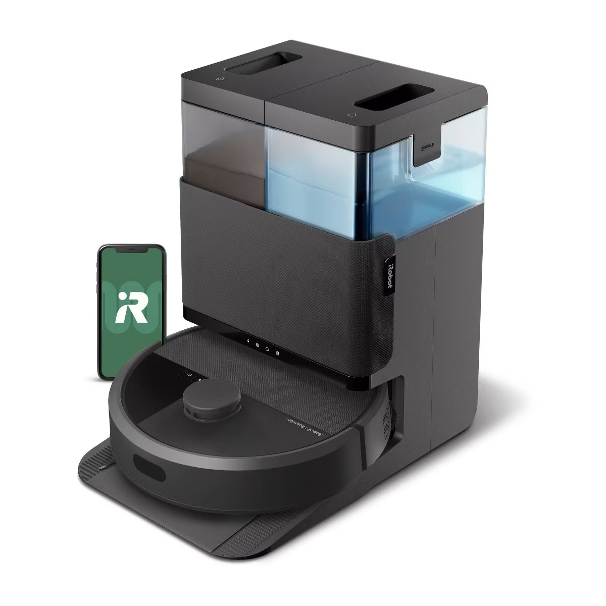 Roomba Plus Combo Robot + AutoWash Dock Black