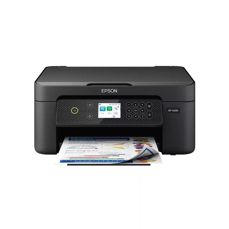 Expression Home Wireless Color Inkjet All-in-One Printer, Copier, Scanner - Black
