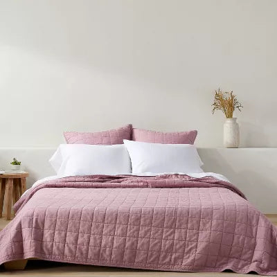 Heavyweight Linen Blend Quilt - Full/Queen