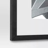 'Well Hello There' Framed Wall Poster - Modern Lithograph Art, Polystyrene Frame