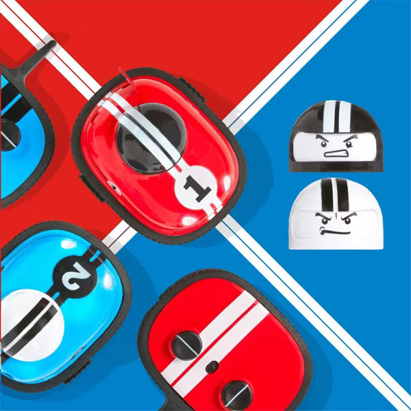 Image RC Red & Blue Ejecting Bumper Rivals Set - 6pc