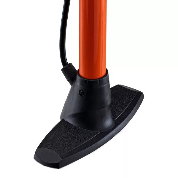 Cyclone Tire Floor Pump - Orange