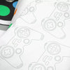 Video Games Reversible Oversized Kids' Comforter Bedding Set