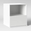 1 Drawer Modular Nightstand White