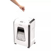 Powershred 12-Sheet Cross-Cut Paper Shredder - White: Safety Switch, Shreds Staples & Clips, Auto Start/Stop