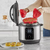 Pressure Cooker Bundle: Stainless Steel, Rice & Multi Cooker, Locking Lid, Black