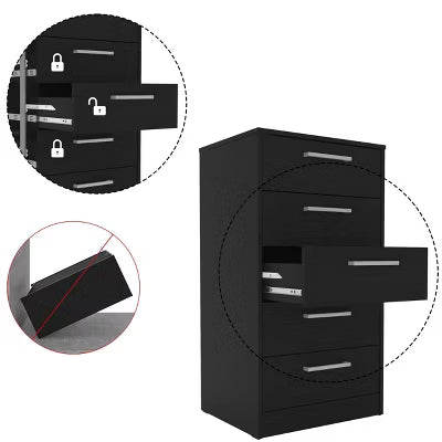 Polifurniture Juliette 5 Drawer Dresser