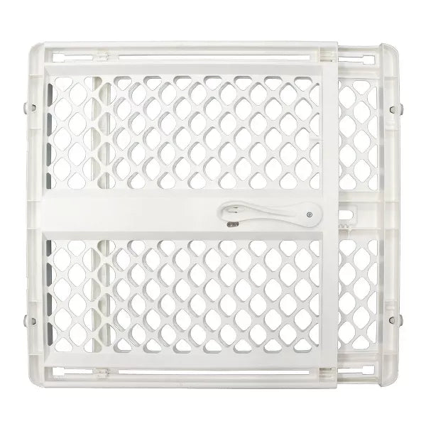 2-in-1 Supergate Secure Plastic Gate - White