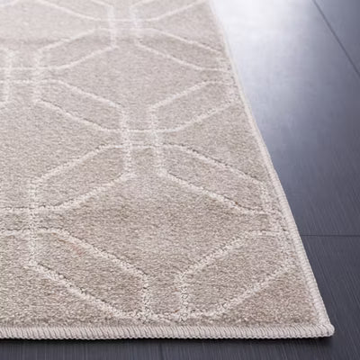 Pattern and Solid Power Loomed Area Rug - 9'x13'