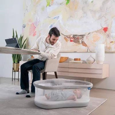 BassiNest Swivel Sleeper - Gray