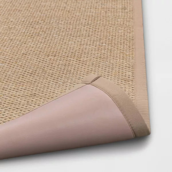 Textured Pet Rug Brown 60"x20"