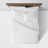 Washed Waffle Weave Comforter and Sham Set - King
