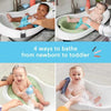 Baby to Toddler Bath 4-in-1 Sling ‘n Seat Tub with Removable Infant Support and 2 Toys, Puppy Perfection