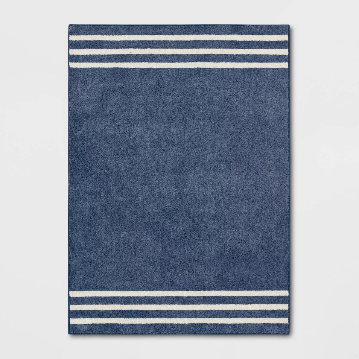 Border Striped Kids' Rug
