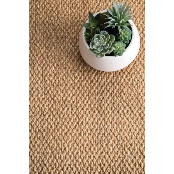 Oak Casual Sisal Area Rug 2'6"x8'