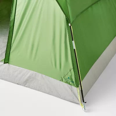 6 Person Dome Family Tent Green