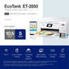 EcoTank Wireless Color All-in-One Cartridge-Free Supertank Printer, Copier, Scanner - White