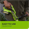Cordless String Trimmer Edger Kit with 2.0Ah Battery & Charger