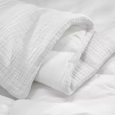 Textured Chambray Comforter - King/California King