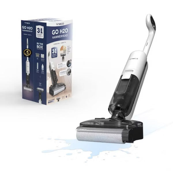 GO HammerHead Cordless Wet/Dry Mop & Vacuum with ZeroTangle Technology