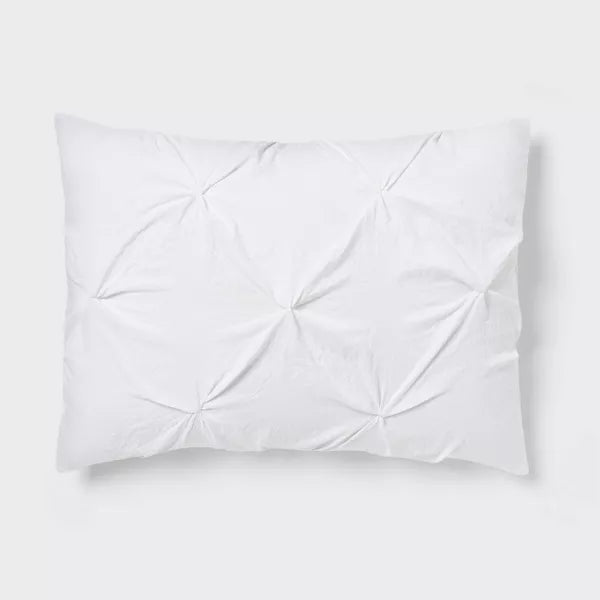 8pc Pinch Pleat Comforter and Sheet Set - Queen