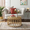 Geometric Printed Tile Persian Rug 5'x7'