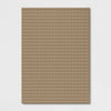 Outdoor Rug Micro Grid Black/Beige