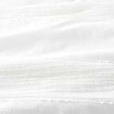Slub Center Stripe Comforter Sour Cream - Full/Queen