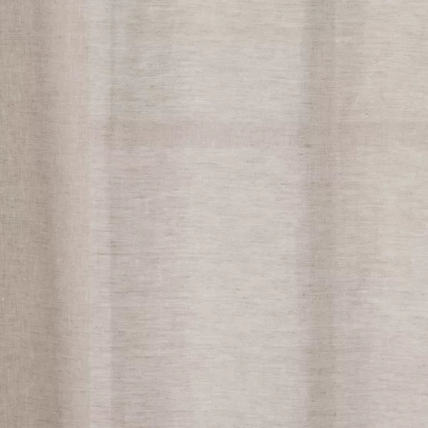 1pc Light Filtering Linen Window Curtain Panel